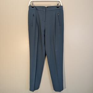 BCBGMaxAzria Drake Pants Teal Work Office Party Brunch Holiday - Size S